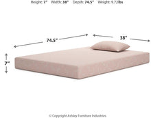 Load image into Gallery viewer, Ikidz Coral  Mattress And Pillow 2/Cn
