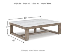 Load image into Gallery viewer, Loyaska Rectangular Cocktail Table
