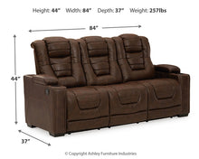 Load image into Gallery viewer, Owner&#39;s Box PWR REC Sofa with ADJ Headrest
