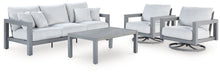 Load image into Gallery viewer, Hurley Park Outdoor Sofa and 2 Chairs with Coffee Table
