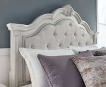 Load image into Gallery viewer, Montelaine  Upholstered Panel Bed
