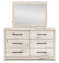 Load image into Gallery viewer, Lawroy Full Panel Storage Bed with Mirrored Dresser and Nightstand
