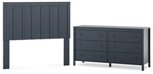 Load image into Gallery viewer, Simmenfort Full Panel Headboard with Dresser
