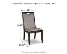 Load image into Gallery viewer, Hyndell Dining UPH Side Chair (2/CN)
