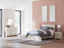 Load image into Gallery viewer, Lawroy Full Panel Storage Bed with Mirrored Dresser and Nightstand
