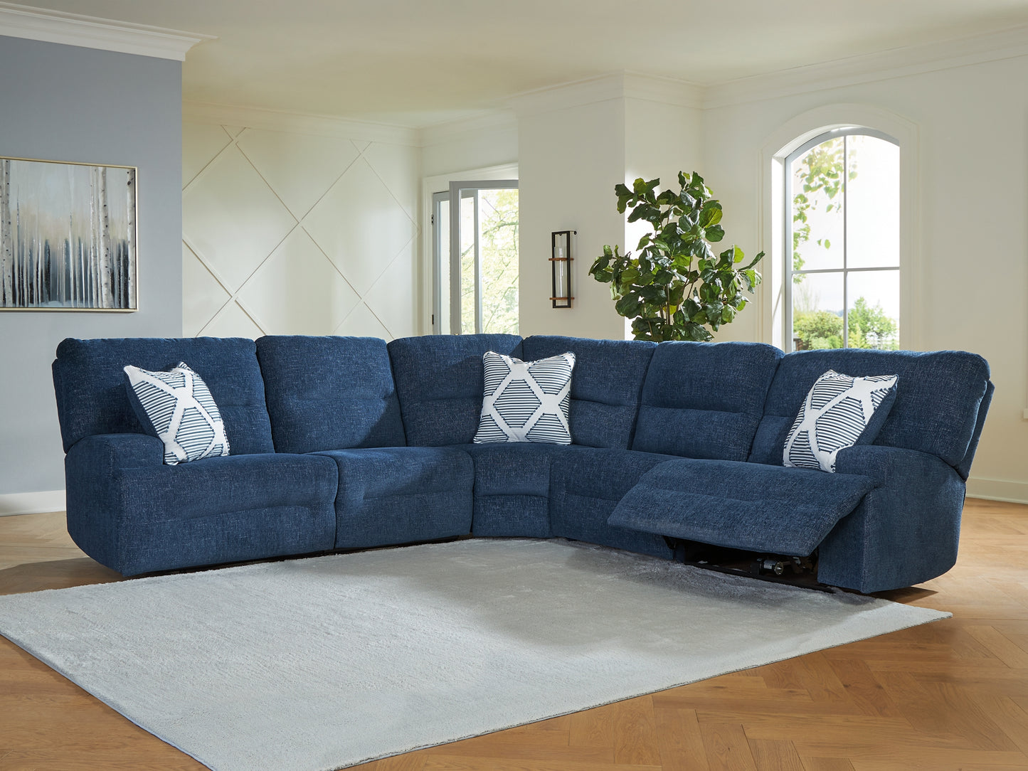 Acklen Place 5-Piece Power Reclining Sectional