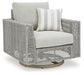 Seton Creek Outdoor Lounge Chair and Ottoman
