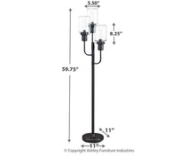 Load image into Gallery viewer, Jaak Metal Floor Lamp (1/CN)
