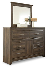 Load image into Gallery viewer, Juararo King Poster Bed with Mirrored Dresser and Nightstand
