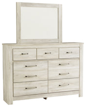 Load image into Gallery viewer, Bellaby  Panel Bed With Mirrored Dresser
