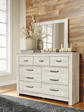 Load image into Gallery viewer, Bellaby  Panel Bed With Mirrored Dresser
