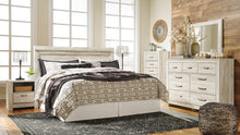 Load image into Gallery viewer, Bellaby Queen Panel Bed with 2 Nightstands
