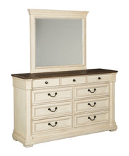 Load image into Gallery viewer, Bolanburg Queen Panel Bed with Mirrored Dresser and Chest
