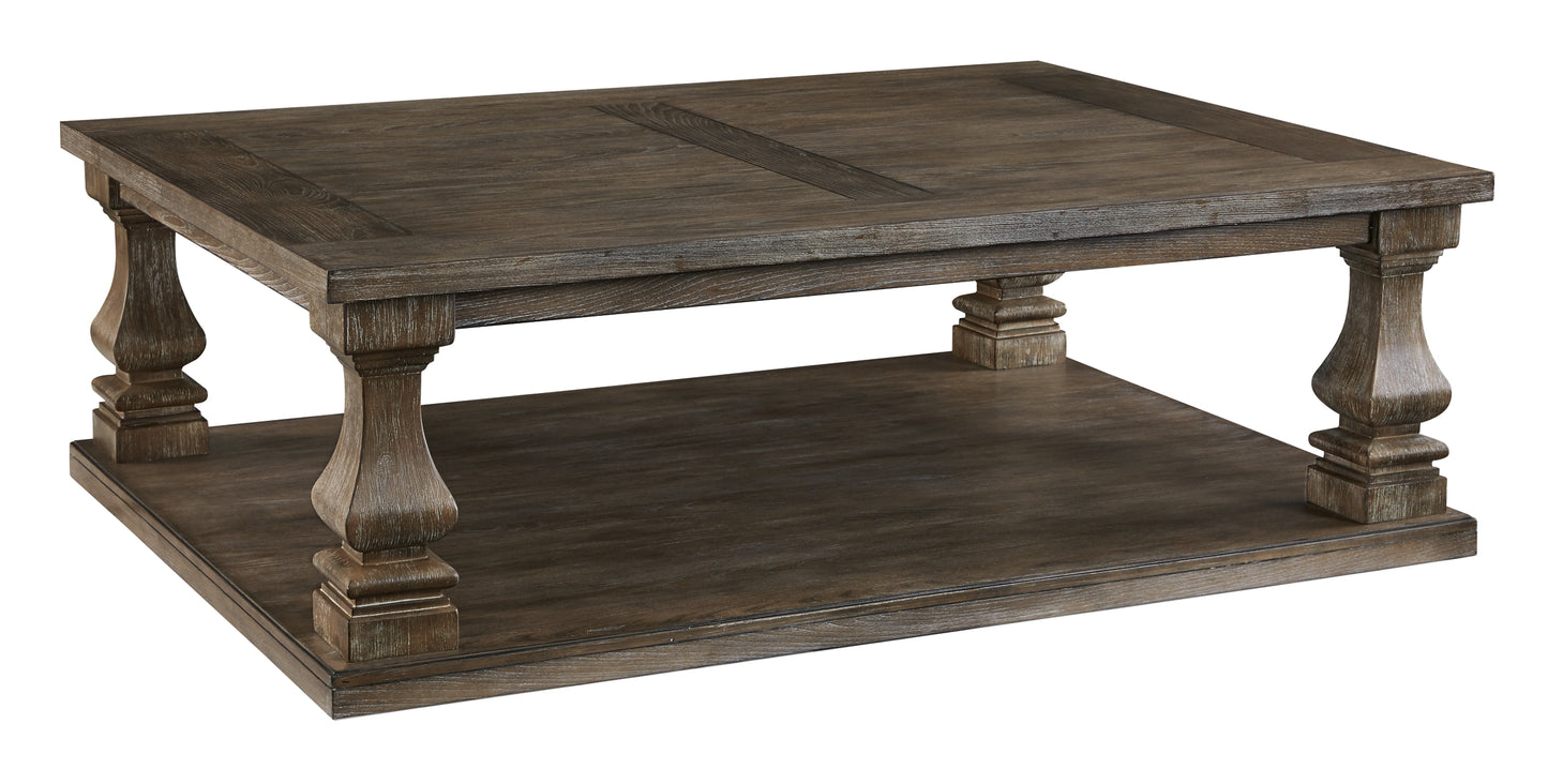 Johnelle Coffee Table with 2 End Tables