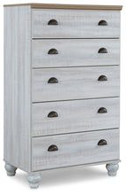 Load image into Gallery viewer, Haven Bay King Panel Bed with Mirrored Dresser and Chest
