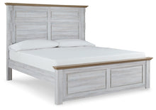 Load image into Gallery viewer, Haven Bay King Panel Bed with Mirrored Dresser and Chest
