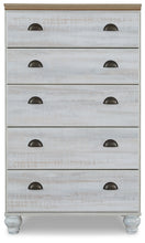 Load image into Gallery viewer, Haven Bay King Panel Bed with Mirrored Dresser and Chest
