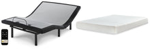 Load image into Gallery viewer, Chime 8 Inch Memory Foam Mattress with Adjustable Base
