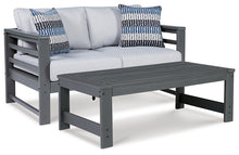 Load image into Gallery viewer, Amora Outdoor Loveseat with Coffee Table
