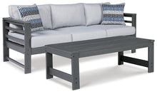 Load image into Gallery viewer, Amora Outdoor Sofa with Coffee Table
