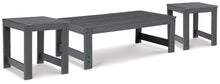 Load image into Gallery viewer, Amora Outdoor Coffee Table with 2 End Tables
