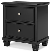 Load image into Gallery viewer, Lanolee Two Drawer Night Stand
