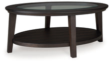 Load image into Gallery viewer, Celamar Oval Cocktail Table
