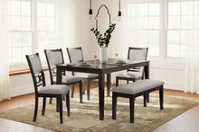 Load image into Gallery viewer, Langwest Dining Room Table Set (6/CN)
