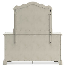 Load image into Gallery viewer, Arlendyne King Upholstered Bed with Mirrored Dresser and Nightstand
