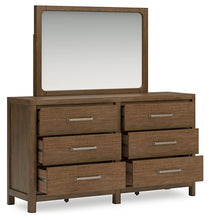 Load image into Gallery viewer, Cabalynn King Upholstered Bed with Mirrored Dresser and Chest
