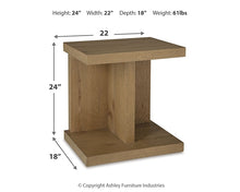 Load image into Gallery viewer, Brinstead Coffee Table with 1 End Table
